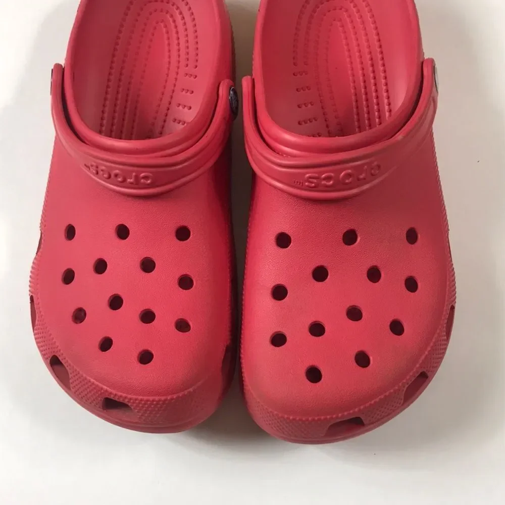 Crocs Classics Electric Pink Men Shoes Size 11